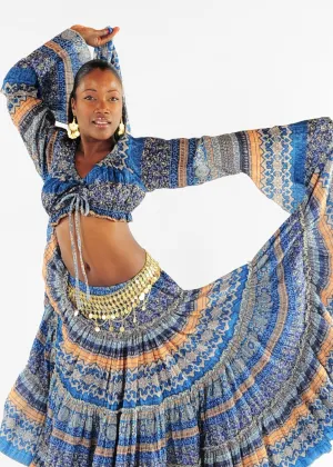 Belly Dance Tribal Design Top | FELA ROMANI