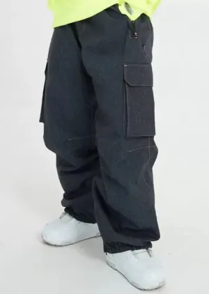 Doorek Thermal Denim Baggy Ski Snowboard Pants